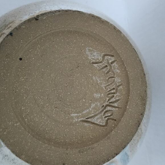 JOANN STRATAKOS Multi Colored Hand Made Bowl Excellent Condition - Picture 3 of 8